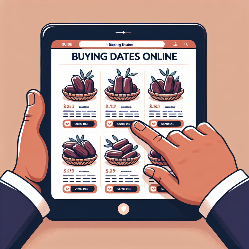 راهنمای خرید خرما از وبسایت نوتیوو