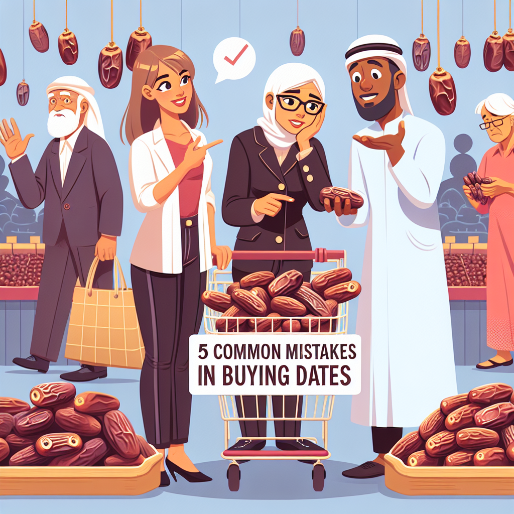 5 اشتباه رایج در خرید خرما